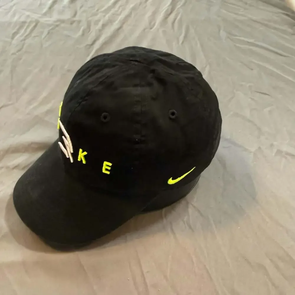 Nike 3BRAND by Russell Wilson Youth Black Dual Logo Adjustable Hat